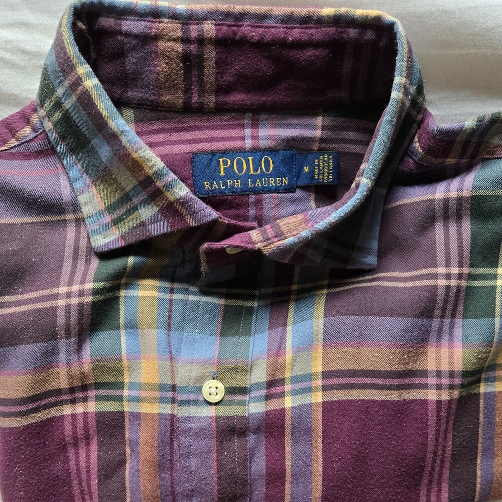 Polo Ralph Lauren Classic Fit Plaid Estate Collar